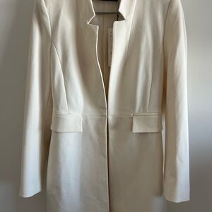 ZARA - Elegant Cream Women's Coat